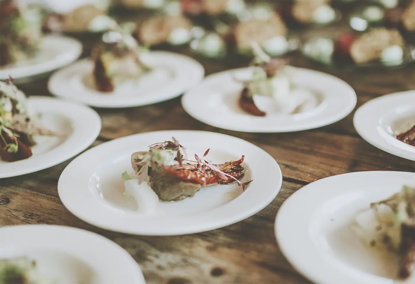 Ideas de comida para eventos y bodas