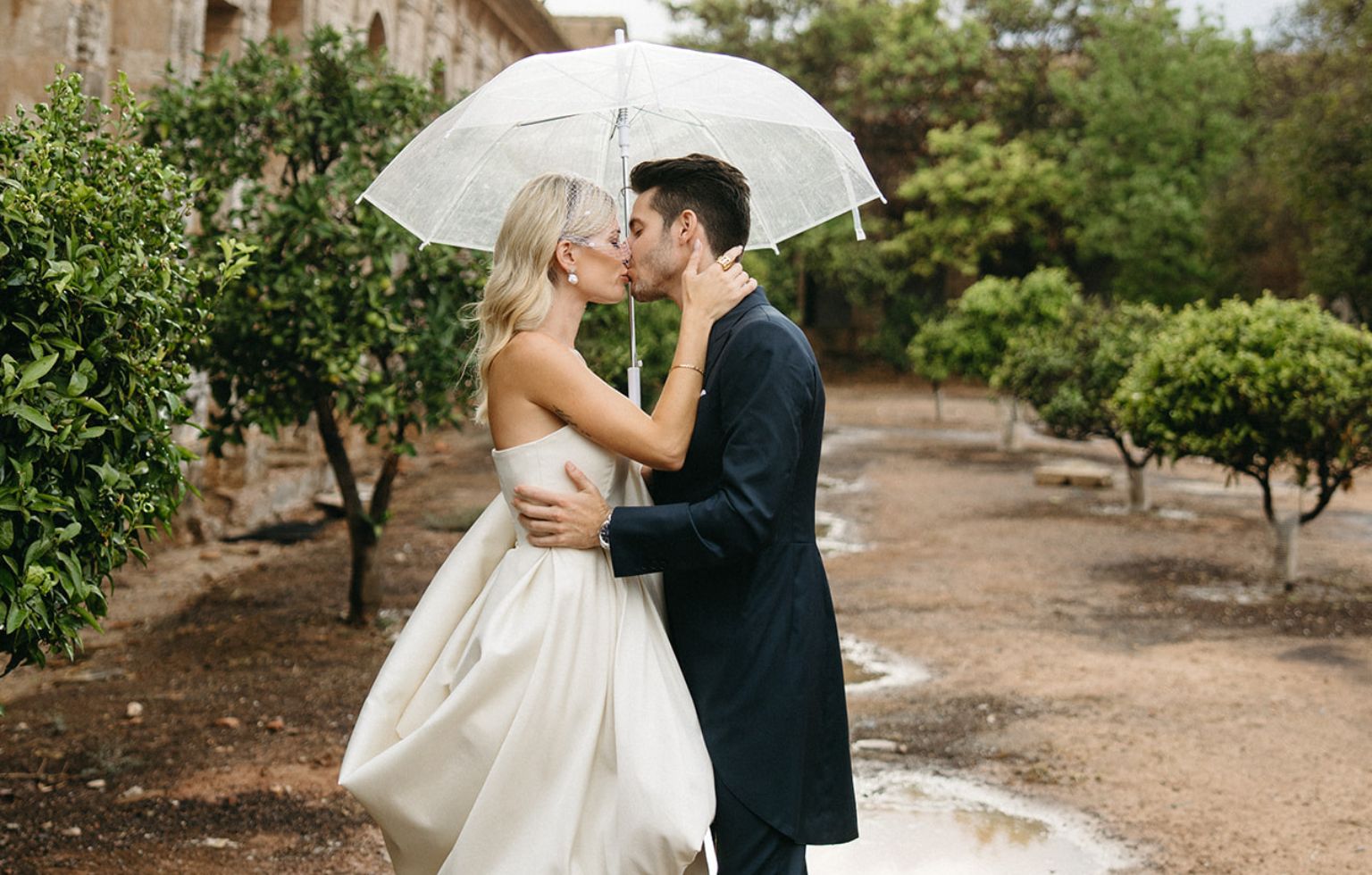 Bodas con lluvia
