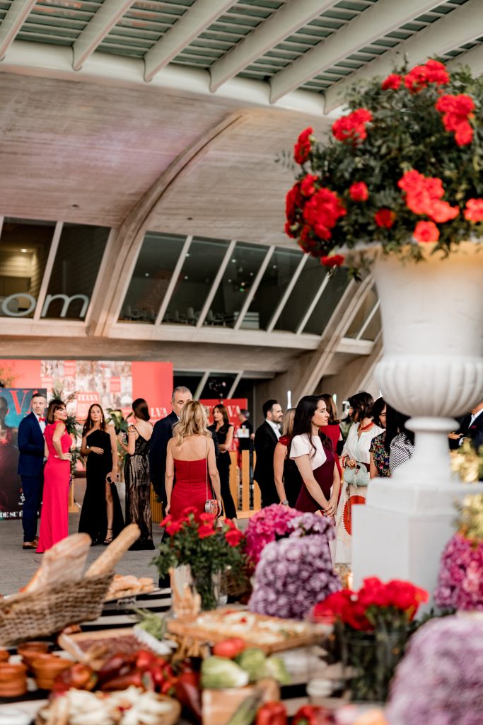 disfrutar en un evento de empresa