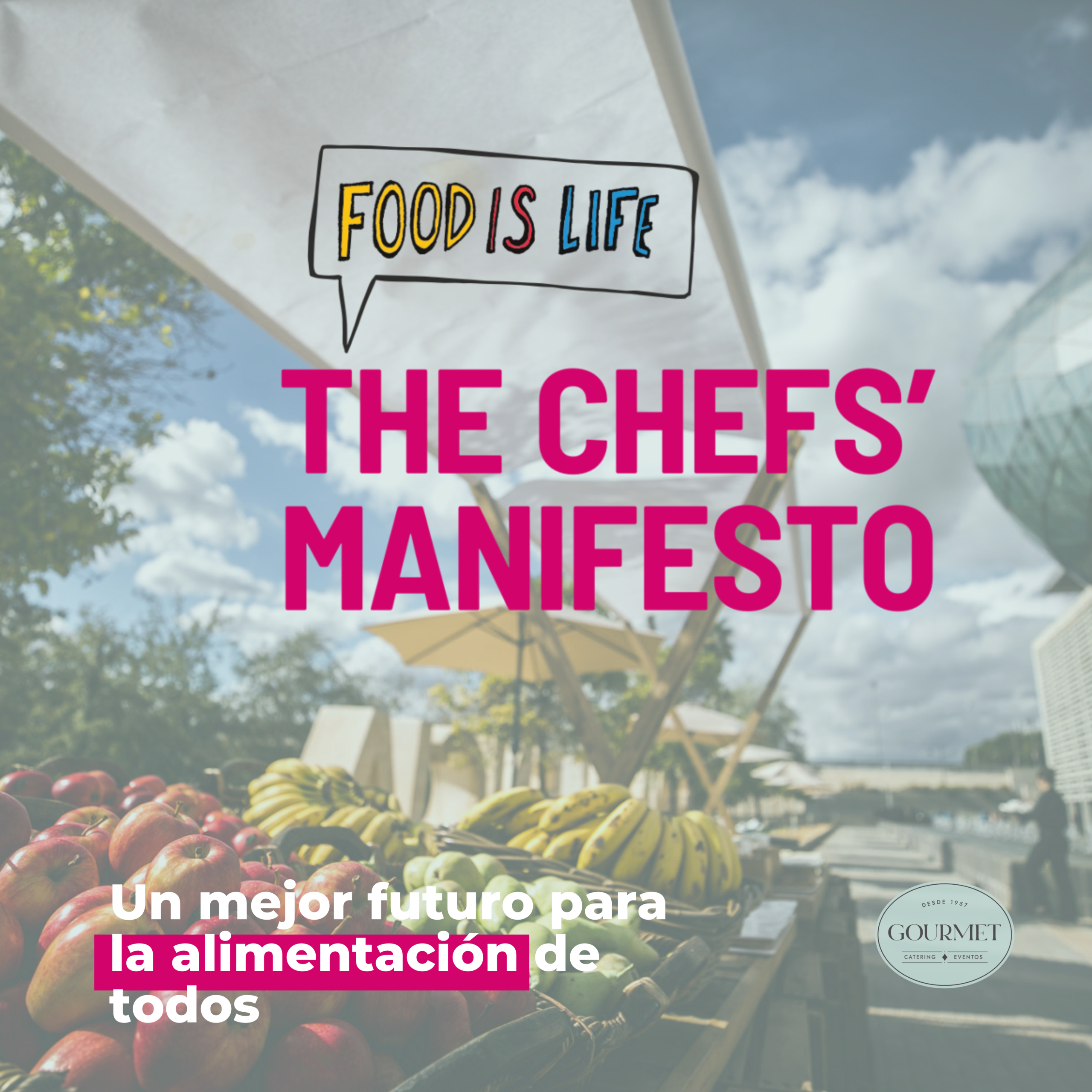 Una alianza con Chefs' Manifesto