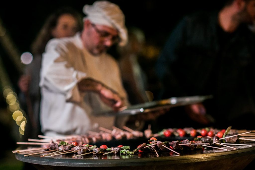 gastronomía en eventos corporativos