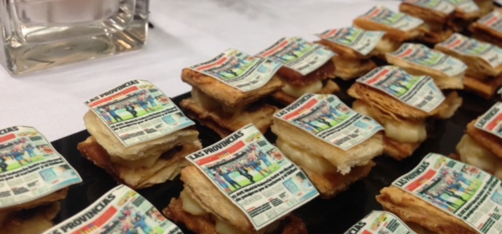 Gourmet Catering & Eventos en la Gala Valencianos S.XXI|