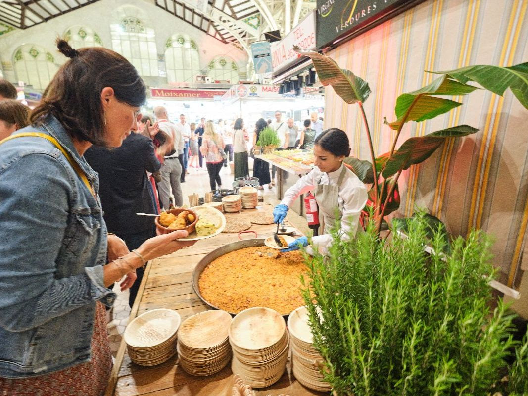 Gourmet Catering en el Mercado Central||