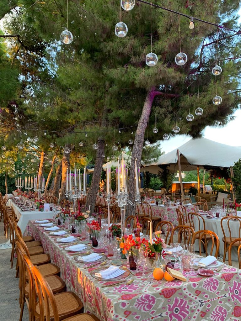 Garden party wedding